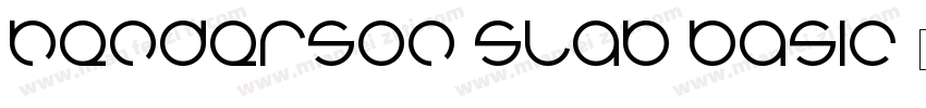 Henderson Slab Basic字体转换